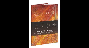 Asmodee Dune RPG Player's Journal - 160 pagina's - Karakterregistratie