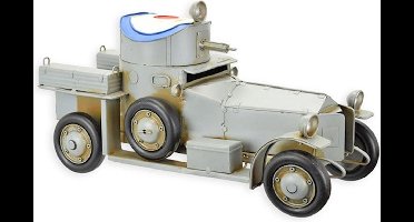 MadDeco - blikke - auto - eerste wereldoorlog - legervoertuig - 33 x 13 x 16