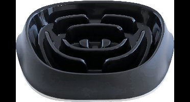 Moderna plastic hondeneetbak Slomo 950 ml zwart