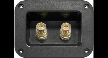 Dynavox Luidspreker Aansluiting - Verguld - 125x95mm