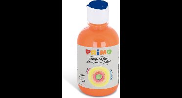 Primo Kant-en-klare FLUO plakkaatverf, flacon 300 ml met stroomregelingsdop oranje