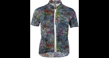 Q36.5 L1 Korte Mouw Wielertrui Veelkleurig M Vrouw
