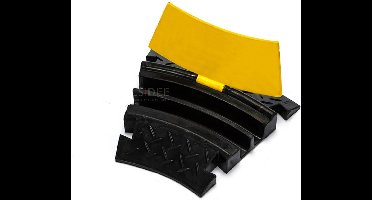 HBM bocht tbv 2 kanaals kabelgoot