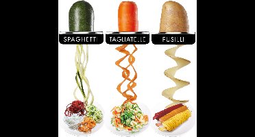 Magimix - Spiral Expert Spiraalsnijder - Spaghetti - Tagliatelle - Fusilli - Foodprocessor accessoire