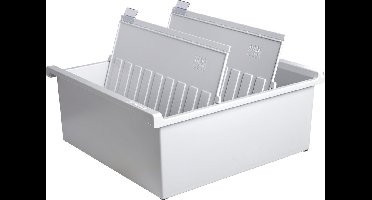 HAN kaartenbak - A4 dwars - voor 1300 kaarten - lichtgrijs - HA-954-0-11