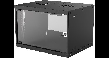 Intellinet Basic Line 6HE 19inch-wandkast – 540 x 353 x 400 mm – Zwart (RAL 9005)