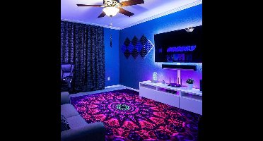 Vintage vloerkleed 180x 120, vloerkleden voor woonkamer, slaapkamer, keuken, traditioneel oosters gekleurd boho-tapijt, onderhoudsvriendelijk, medium pool, groot tapijt