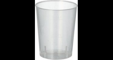 Herbruikbare borrelglazen van onbreekbaar PP 40 ml Ø 4,3 cm · 5,2 cm, reusable (200 stuks)