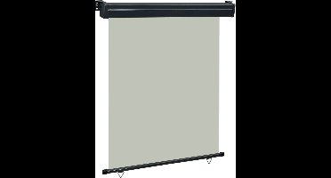 vidaXL - Balkonscherm - 145x250 - cm - grijs