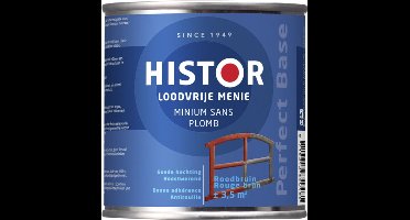 Histor Perfect Base Loodvrije Menie 0,25 liter - Roodbruin