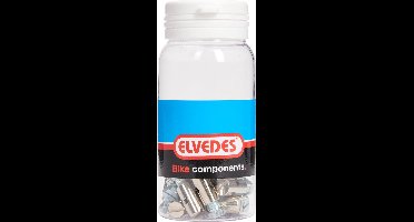 Elvedes Kabelklembout M8 X 15 Mm Messing Zilver 25 Stuks