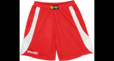 Spalding Jam Basketbalshort Heren - Rood / Wit | Maat: XL
