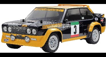 Tamiya Modelbouwpakket Auto - 58723 RC Fiat 131 Abarth Rally Olio Fiat - MF-01X RC Plastic - 1:10 - Modelbouw