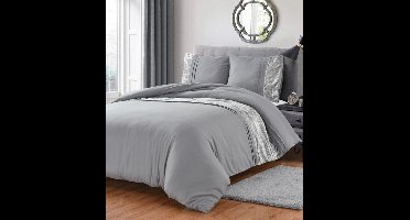 Dekbedovertrek Tokyo Donker grijs 140 x 220