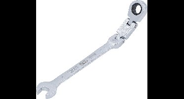 BGS Dubbelscharnierende ratelring-steeksleutel plooibaar 9 mm