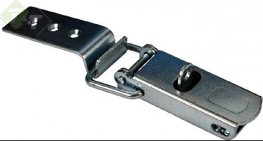 Spansluiting - 95 x 30 mm - Grendel - Aanhangersluiting - Incl. Tegenstuk