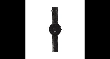 Karlsson Horloge Mr. Black - Zwart - Ø4cm - Scandinavisch,Modern