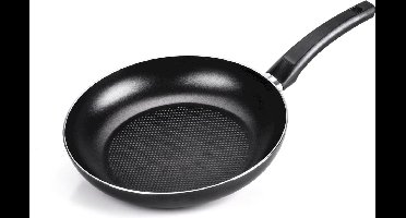 Moneta - Gea Koekenpan Ø 26 cm - Gerecycled Aluminium - Zwart -