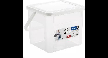Rotho - Poedercontainer / Opberger - 4,5 L - Transparant