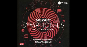 Ensemble Resonanz, Riccardo Minasi - Mozart: Symphonies Nos. 39 40 & 41 (2 CD)