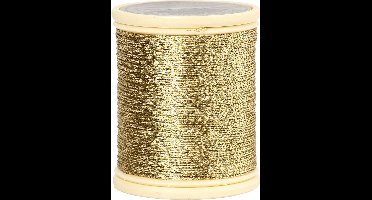 Creotime DMC metallic draad, goud, 40 m