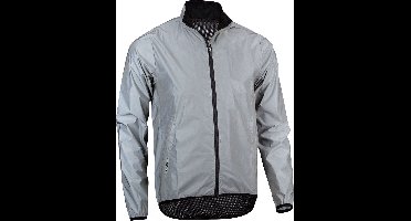 Avento Reflecterend Jack - Heren - Full Reflective - Zilver - XL