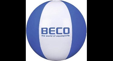 BECO strandbal - wit/blauw