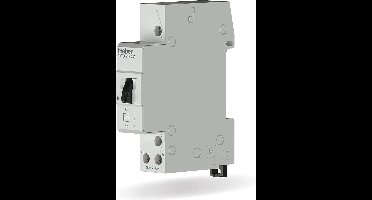 Theben 3120120 OKTO S12-230 Impulsschakelaar, Impulsrelais, 230 V, elektromechanisch, DIN-rail, 1 kanaal/contact (maakcontact), 1 sluiter, LED tot 200 W, lichtregeling, stroomstootschakelaar, stroomstootrelais, stroomafsluiter