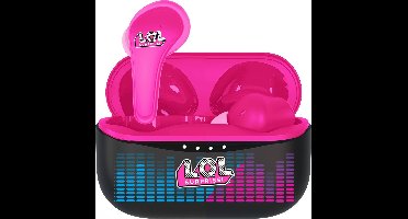 LOL Surprise - draadloze oordopjes - met oplaadcase - touch control - extra eartips - TWS earpods bluetooth