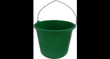 Gripline Bouwemmer - 12L - Groen Eco