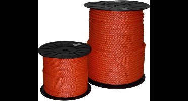 Polypropyleen touw oranje 12mm 25m