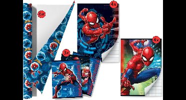 Spider-Man - Schoolpakket kaftpapier voor schoolboeken en schriften