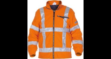 Hydrowear parka Franeker fluororanje