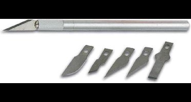 Velleman Precisie-snijset, met meshouder en reservemessen, 7-delig