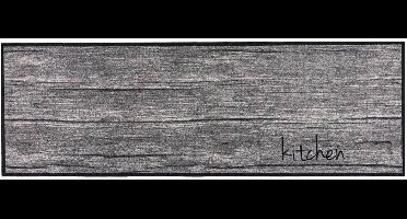 MD Entree - Keukenloper - Vloerkleed - Machinewasbaar - Cook&Wash - Kitchen Wood - 50 x 150 cm