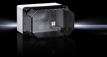 Rittal PK 9522.100 Installatiebehuizing 254 x 180 x 165 Polycarbonaat Grijs-wit (RAL 7035) 1 stuk(s)