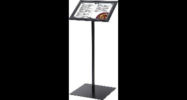 Menustandaard Vergrendelbaar Zwart 2x A4 - Syna MBSCZN2XA4C9005