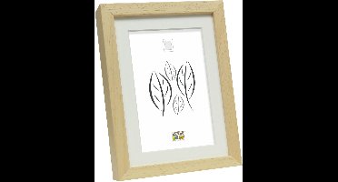 Deknudt Frames fotolijst - naturel met passe-partout - 18x24/24x30 cm