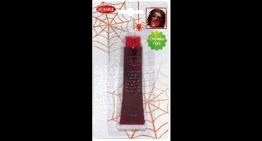Halloween - Tube vloeibaar nepbloed horror schmink 28 ml - Halloween verkleed accessoires/make-up