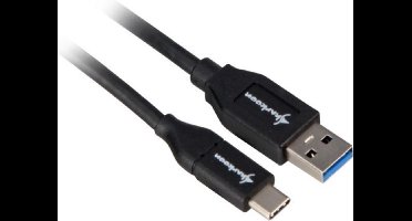 Sharkoon USB kabel - USB Type A naar Type C - 1 meter