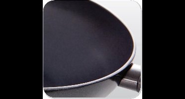 BK Wokarang wokpan 30cm - 4,3l - PFAS-vrij - Inductie wokpan - keramische antiaanbaklaag - ovenbestendig tot 160 graden - vaatwasserbestendig - RVS handvat - Aluminium