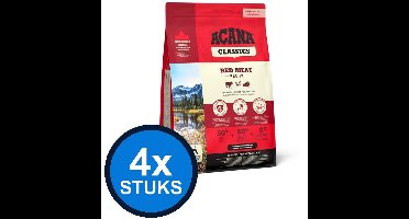 4x Acana - Classics (Old) red meat 2kg - Hondenvoer - 2 kg