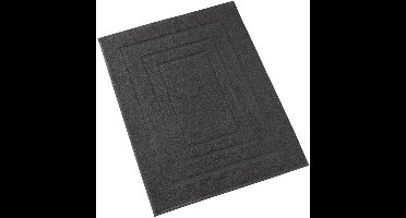 De Witte Lietaer Badmat Pacifique Ebony - 60 x 100 cm - Zwart - Katoen