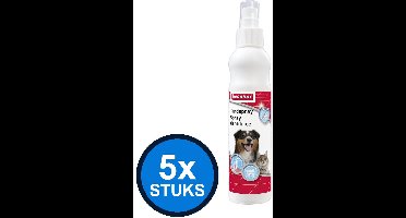 5x Beaphar - Tandspray Hond & Kat 150ml - Hondenverzorging - 150 g