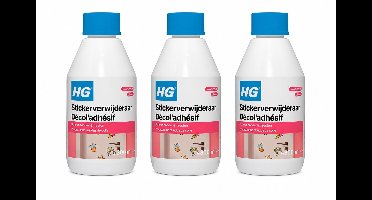HG stickerverwijderaar (300 ml) - 3 stuks