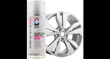 CROP Velgen Lak Zilver spuitbus 400ml