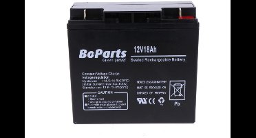 Accu Stiga Park & Villa 12V/18Ah BoParts/Fulbat – Onderhoudsvrij & Duurzaam