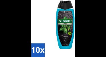 10 x Palmolive Men - Sport 3-in-1 - Douchegel - Verfrissend & Verzorgend - 500 ml - 3-in-1 Douchegel - Sport Douchegel - Mannelijke Douchegel - Verzorging Voor Mannen - Douchegel Voor Lichaam Haar Gezicht