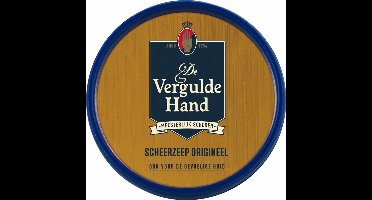Vergulde Hand Scheerzeeptablet - 3 x 75 gr - Voordeelverpakking