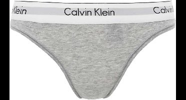 Calvin Klein Onderbroek - Maat XS  - Vrouwen - grijs/wit